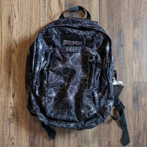 jansport hibiscus backpack